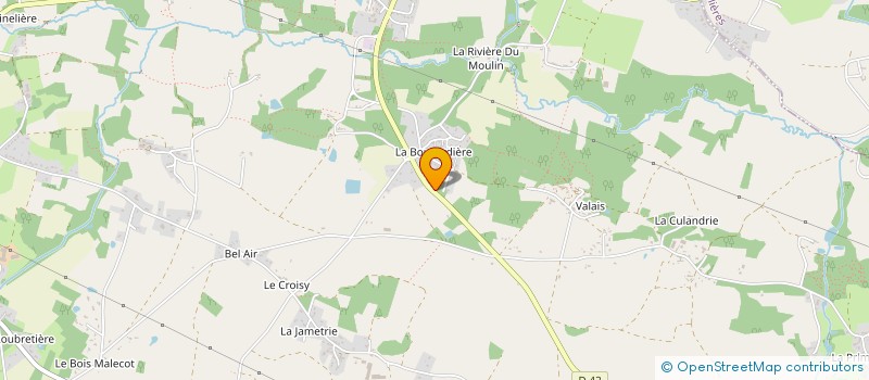 localisation de l'entreprise MADAME MARTINE ROUSSEAU à VIGNEUX-DE-BRETAGNE