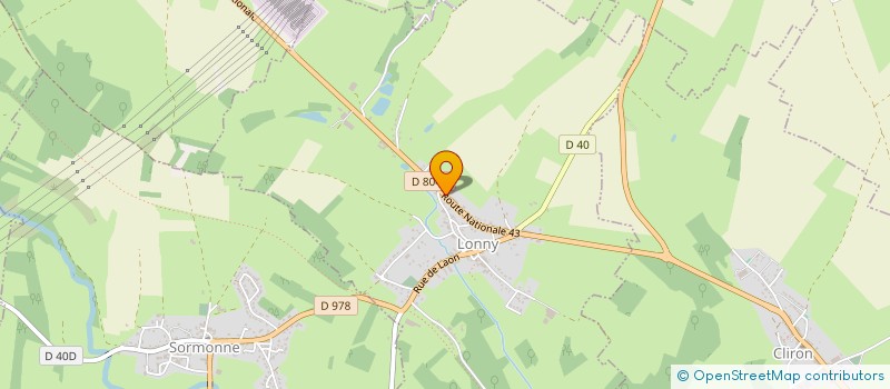 localisation de l'entreprise MADAME MARTINE ROUSSEAU  LE CHATELET-SUR-SORMONNE