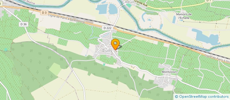 localisation de l'entreprise MADAME MARTINE ROUSSEL  UILLY