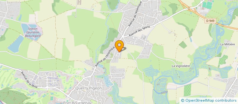 localisation de l'entreprise MADAME MARTINE ROUTIER  TALMONT-SAINT-HILAIRE