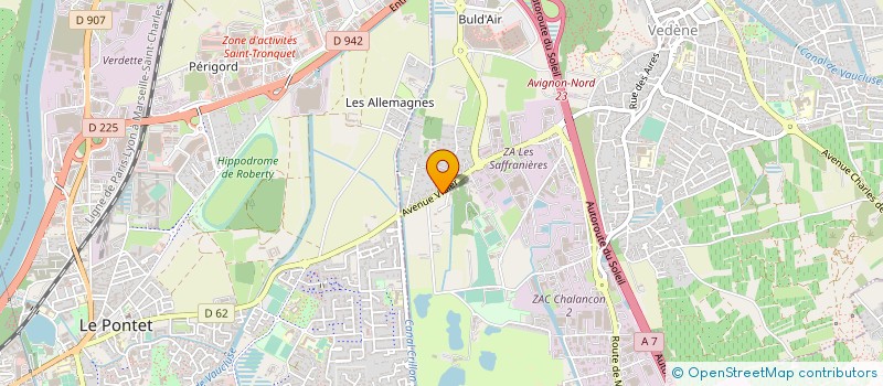 localisation de l'entreprise MADAME MARTINE ROUX  VEDENE