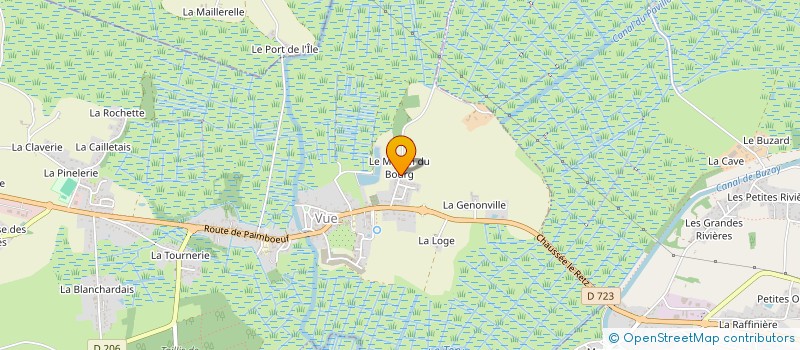 localisation de l'entreprise MADAME MARTINE ROUXEAU à VUE