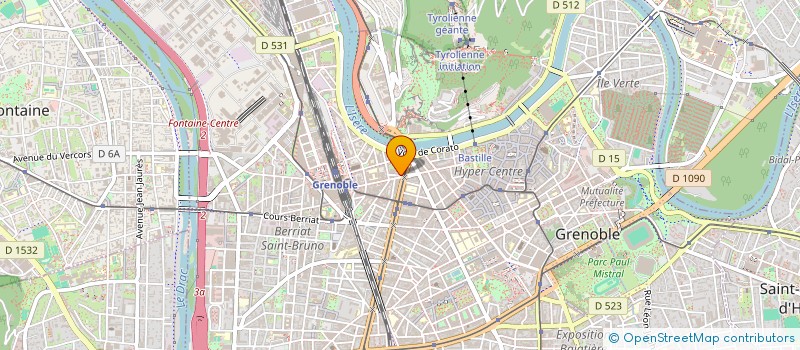 localisation de l'entreprise MADAME MARTINE SAILIC à GRENOBLE