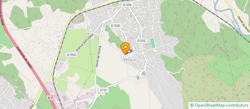 localisation de l'entreprise MADAME MARTINE SALERNO à VELAUX