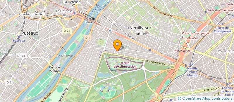 localisation de l'entreprise MADAME MARTINE SALLE à NEUILLY-SUR-SEINE