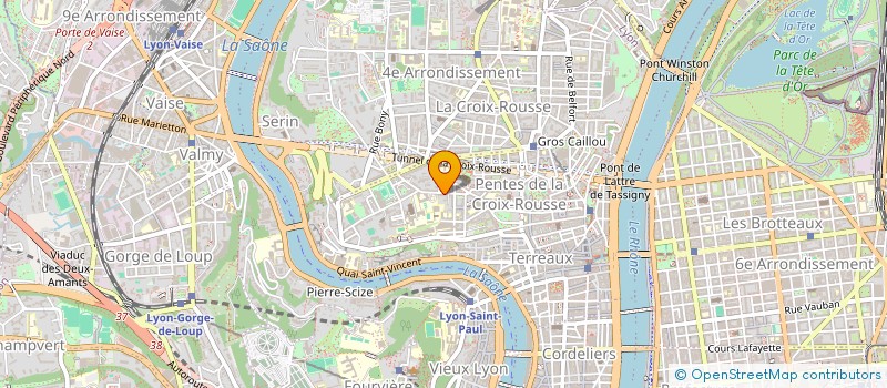 localisation de l'entreprise MADAME MARTINE SALLERON à LYON