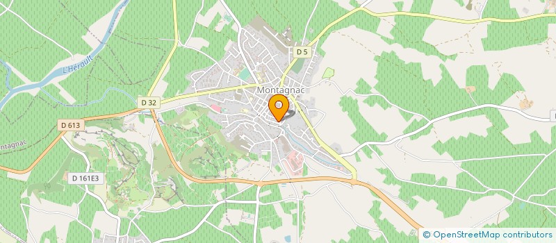 localisation de l'entreprise MADAME MARTINE SAMBUSSY  MONTAGNAC