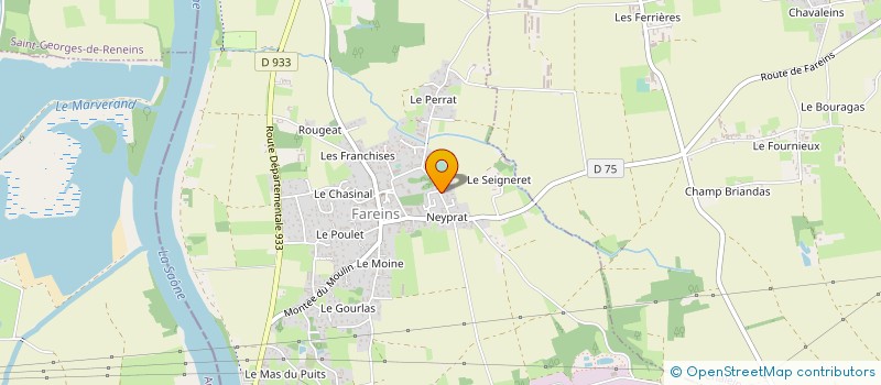 localisation de l'entreprise MADAME MARTINE SANCHEZ à FAREINS