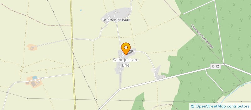 localisation de l'entreprise MADAME MARTINE SANTORO  SAINT-JUST-EN-BRIE