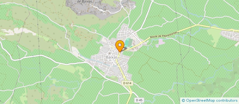 localisation de l'entreprise MADAME MARTINE SARRAZIN  BAIXAS