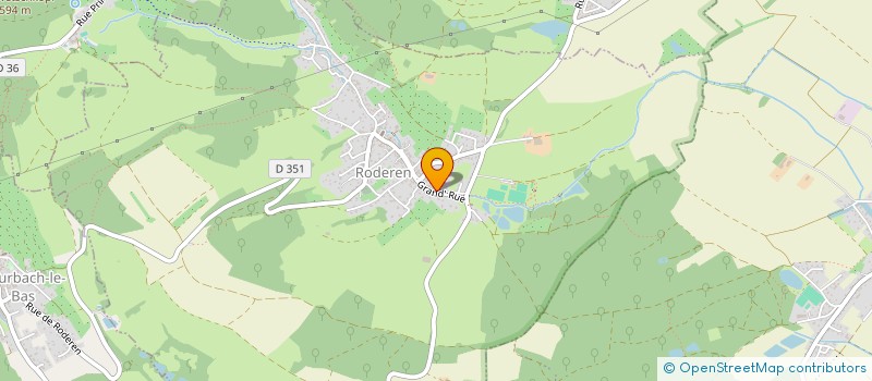 localisation de l'entreprise MADAME MARTINE SAUNER  RODEREN
