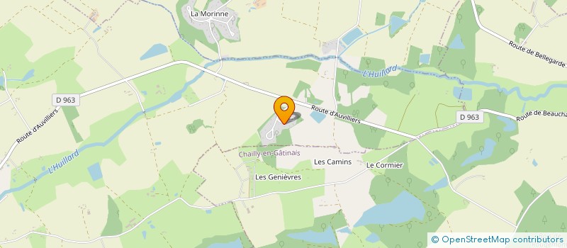 localisation de l'entreprise MADAME MARTINE SAUTER à BEAUCHAMPS-SUR-HUILLARD