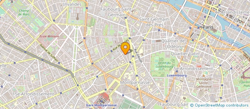 localisation de l'entreprise MADAME MARTINE SAVOURE à PARIS