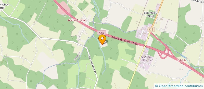 localisation de l'entreprise MADAME MARTINE SBRISSA  BROUQUEYRAN