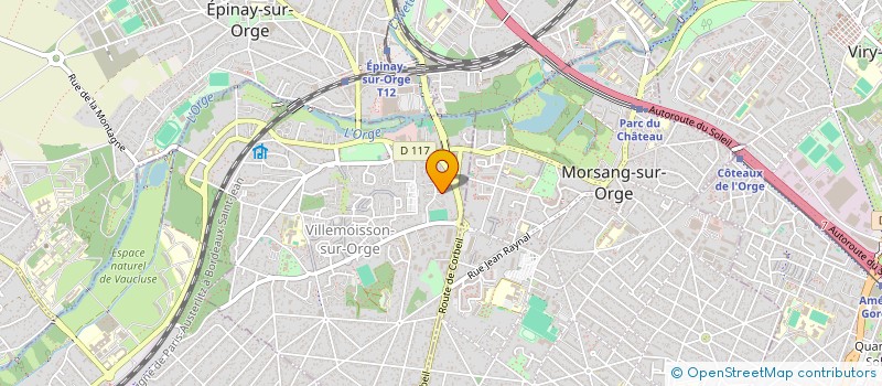 localisation de l'entreprise MADAME MARTINE SBUTTONI à VILLEMOISSON-SUR-ORGE