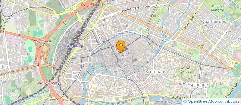 localisation de l'entreprise MADAME MARTINE SCHOUVEY à STRASBOURG