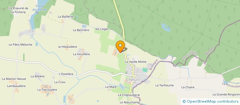 localisation de l'entreprise MADAME MARTINE SEGAULT  MARTIGNE-FERCHAUD