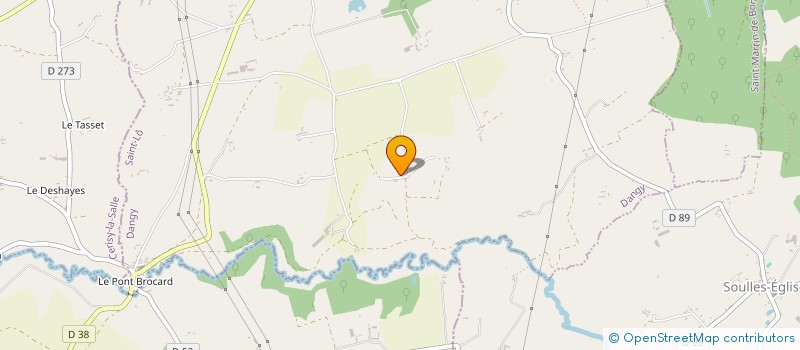 localisation de l'entreprise MADAME MARTINE SEGONDS  DANGY