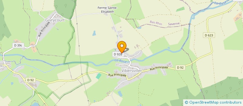 localisation de l'entreprise MADAME MARTINE SEMMET  VIBERSVILLER