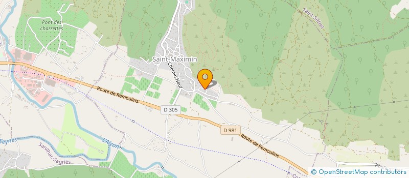 localisation de l'entreprise MADAME MARTINE SEQUIER  SAINT-MAXIMIN