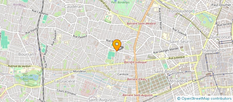 localisation de l'entreprise MADAME MARTINE SERGNI à BORDEAUX