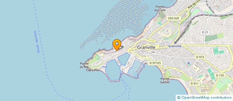 localisation de l'entreprise MADAME MARTINE SERRANO  GRANVILLE