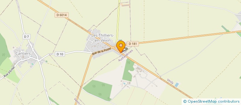 localisation de l'entreprise MADAME MARTINE SIBILLE  LES THILLIERS-EN-VEXIN