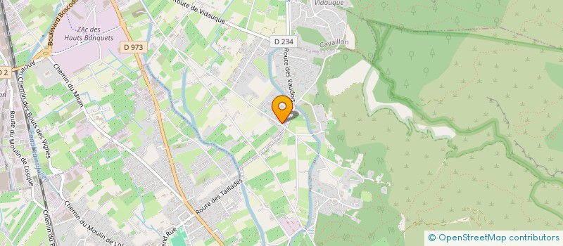 localisation de l'entreprise MADAME MARTINE SILVE  CAVAILLON