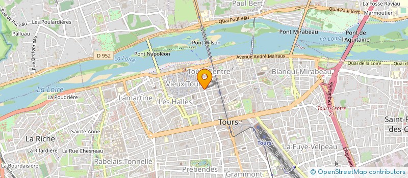 localisation de l'entreprise MADAME MARTINE SIMON à TOURS