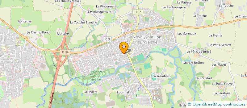 localisation de l'entreprise MADAME MARTINE SIMON  NOYAL-CHATILLON-SUR-SEICHE