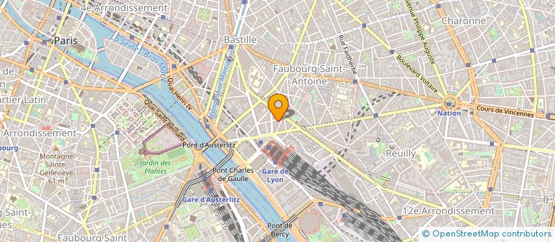 localisation de l'entreprise MADAME MARTINE SITBON à PARIS
