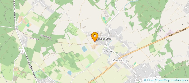 localisation de l'entreprise MADAME MARTINE SOLIVEAU  MASSONGY