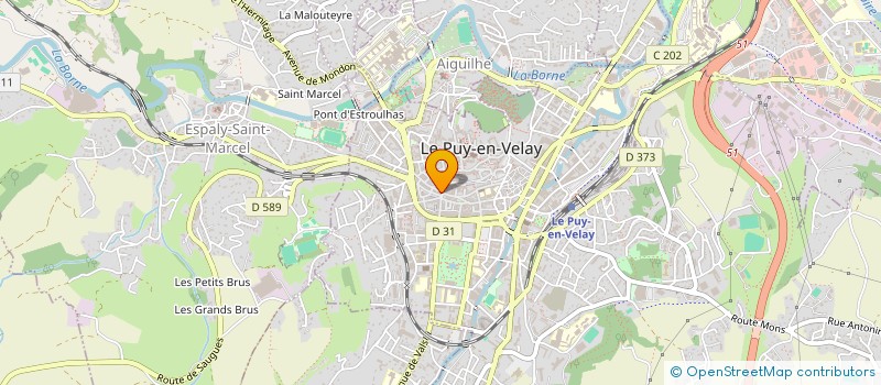 localisation de l'entreprise MADAME MARTINE SORS à LE PUY-EN-VELAY