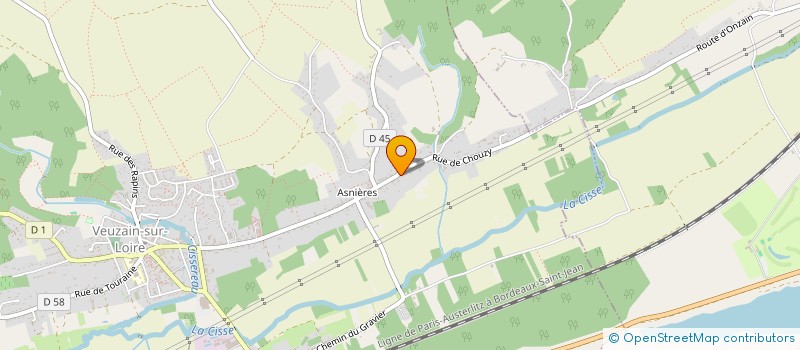 localisation de l'entreprise MADAME MARTINE SOUCIOU  VEUZAIN-SUR-LOIRE