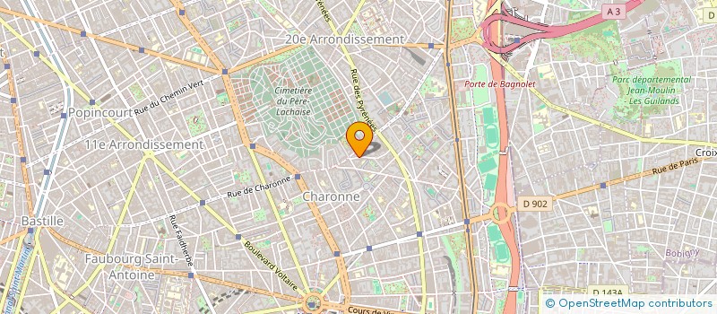 localisation de l'entreprise MADAME MARTINE SOURIS  PARIS