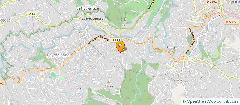 localisation de l'entreprise MADAME MARTINE STEDILE  PEYMEINADE