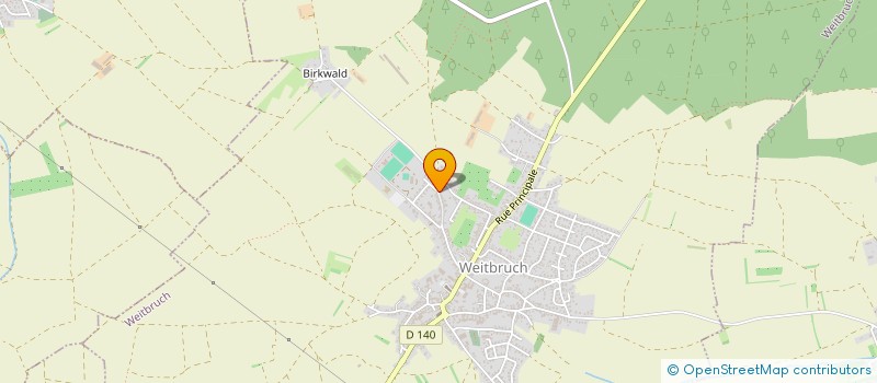 localisation de l'entreprise MADAME MARTINE STEINMETZ  WEITBRUCH