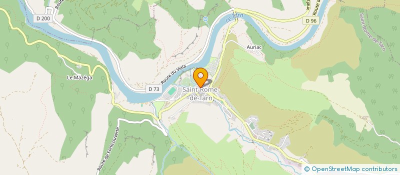 localisation de l'entreprise MADAME MARTINE STOESEL  SAINT-ROME-DE-TARN