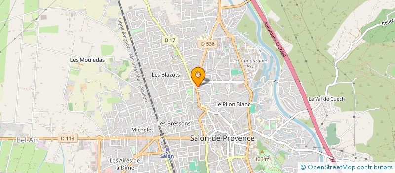 localisation de l'entreprise MADAME MARTINE STORCK  SALON-DE-PROVENCE