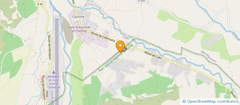 localisation de l'entreprise MADAME MARTINE SURIANO  CALENZANA