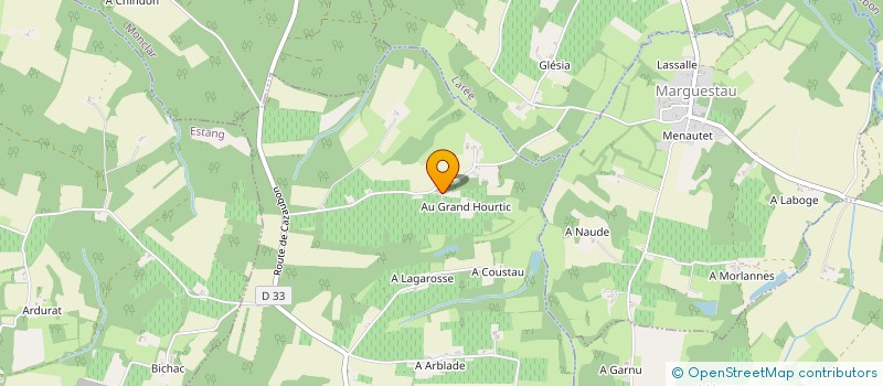 localisation de l'entreprise MADAME MARTINE SYNNAEVE  LIAS D'ARMAGNAC