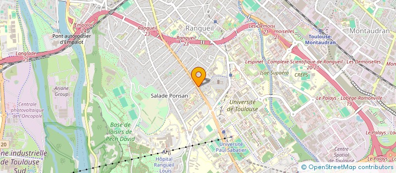 localisation de l'entreprise MADAME MARTINE SZYMANSKY  TOULOUSE