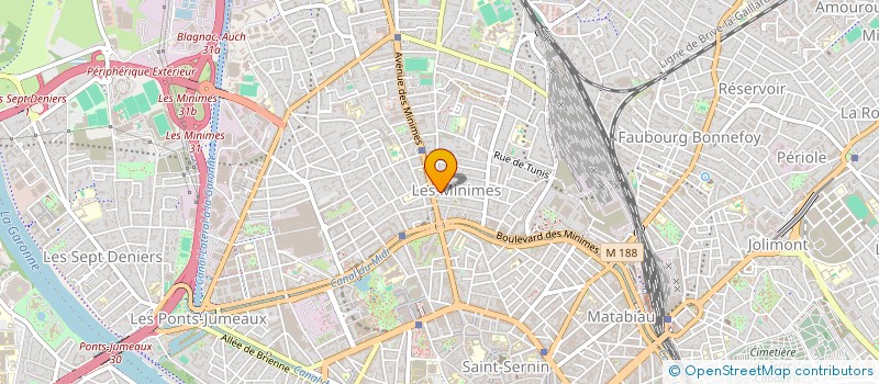 localisation de l'entreprise MADAME MARTINE TAILLADE à TOULOUSE
