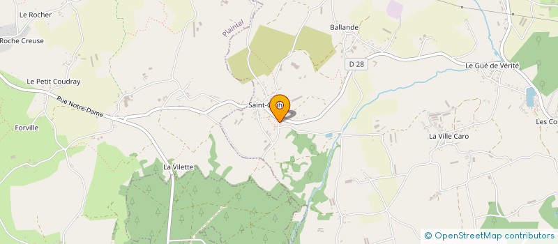 localisation de l'entreprise MADAME MARTINE TARDIVEL  SAINT-CARREUC