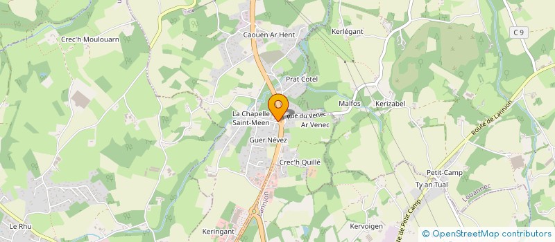 localisation de l'entreprise MADAME MARTINE TASSEL  SAINT-QUAY-PERROS