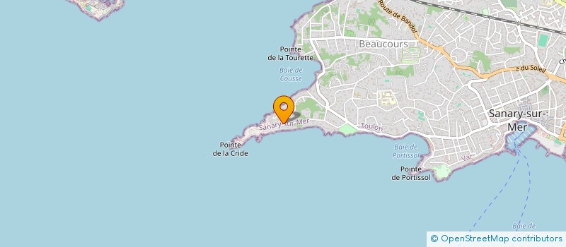 localisation de l'entreprise MADAME MARTINE TERNELLI à SANARY-SUR-MER