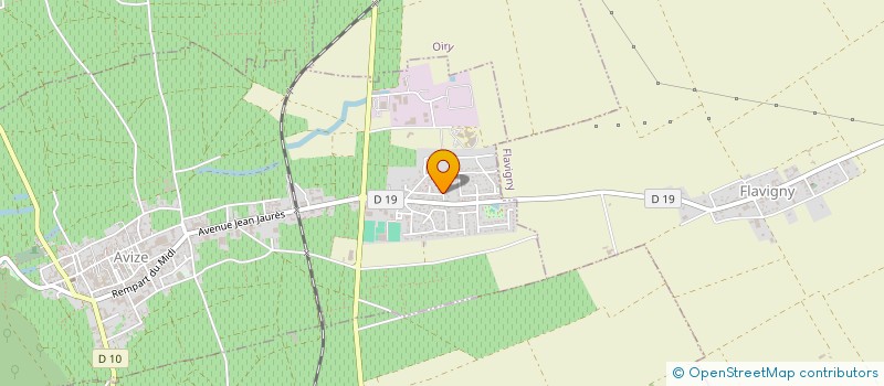 localisation de l'entreprise MADAME MARTINE THIERRY à AVIZE