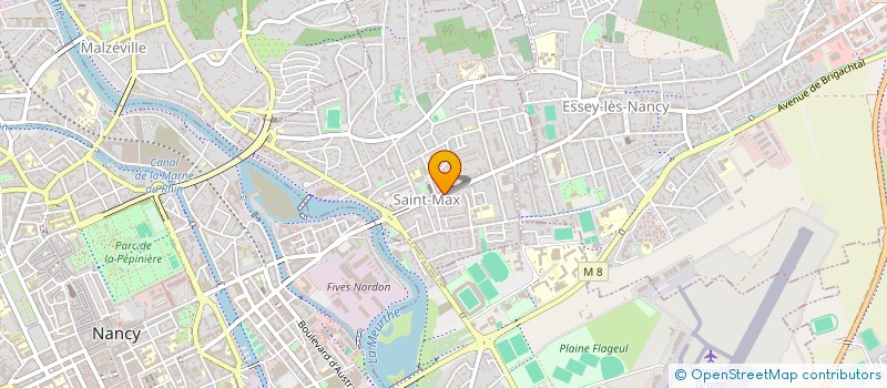 localisation de l'entreprise MADAME MARTINE THIRION  SAINT-MAX