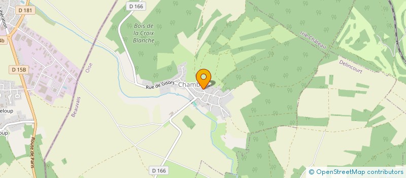 localisation de l'entreprise MADAME MARTINE THOMAIN  LIANCOURT-SAINT-PIERRE