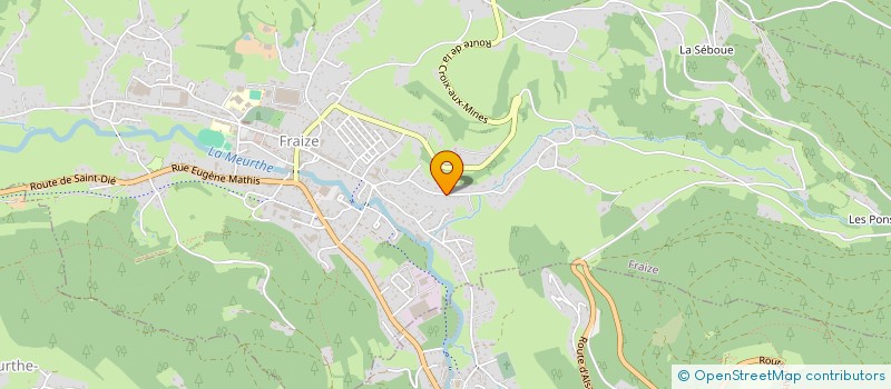 localisation de l'entreprise MADAME MARTINE THOMAS  PLAINFAING